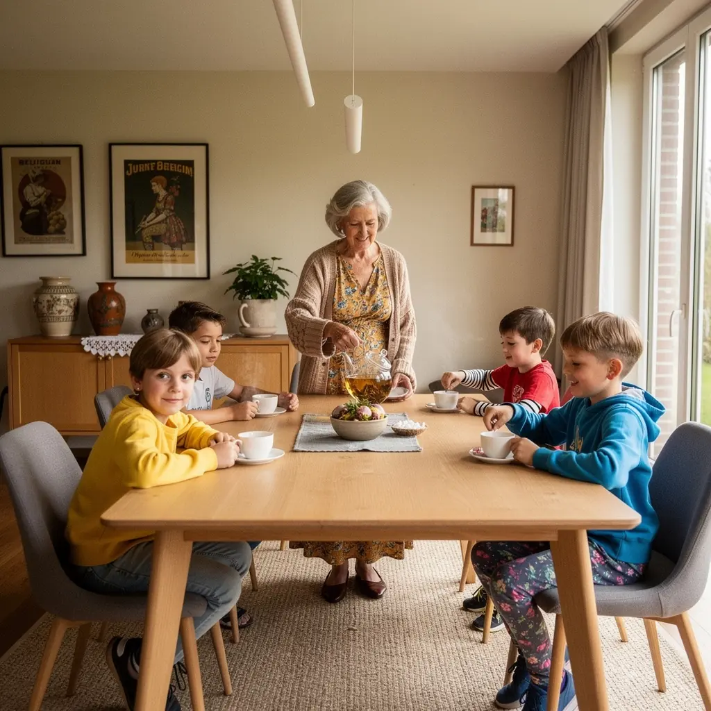 Feuilles de passiflore séchées mises en valeur sur un fond naturel.